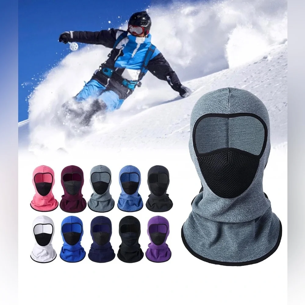 Winter Outdoor Ski Mask for Men Women, breathable, warm